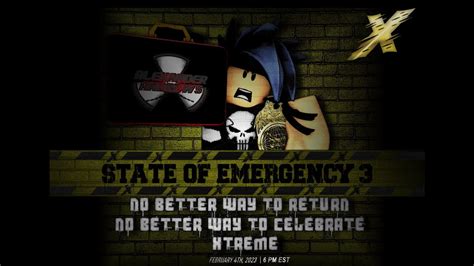 xccwew|XCWE STATE OF EMERGENCY .